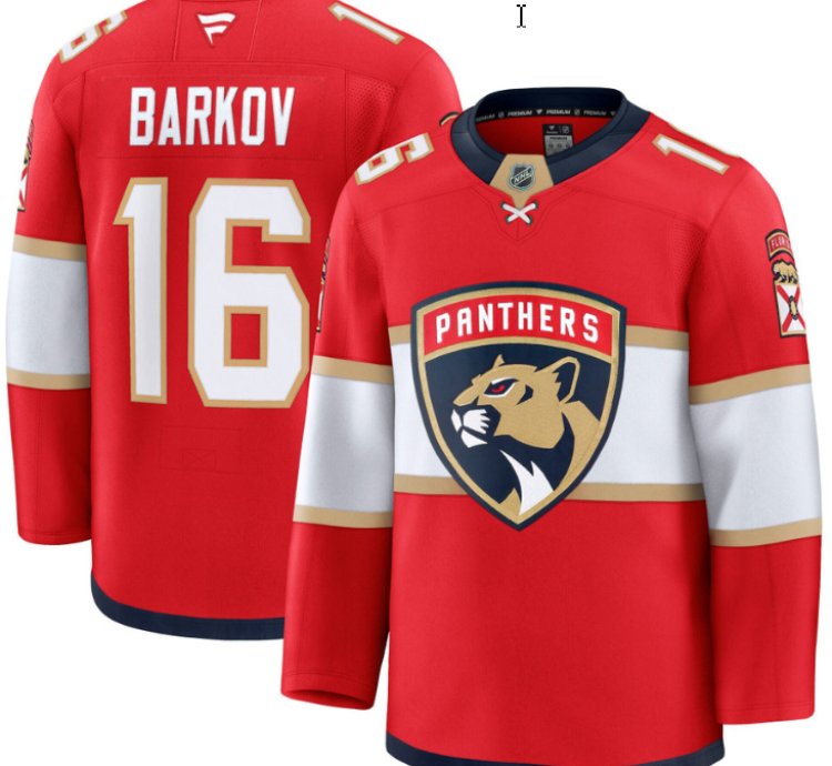 Mens Aleksander Barkov Jersey 16 Florida Panthers 2025 Premium All Stitched