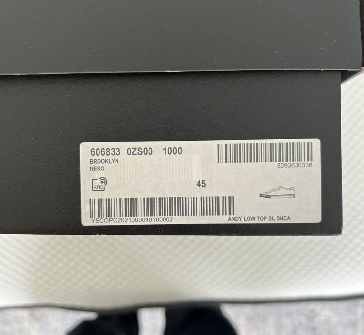 Saint Laurent Andy Low-top Sneaker