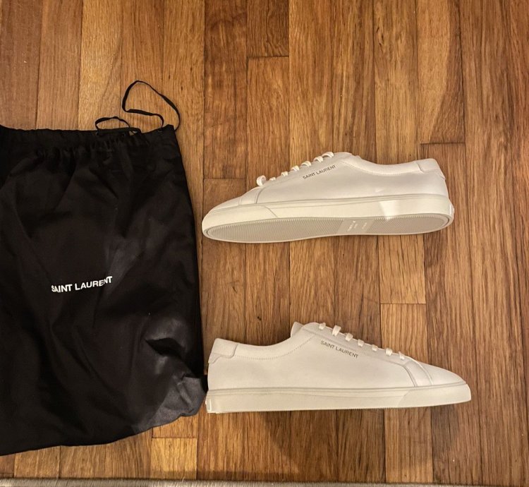 Saint Laurent Andy Optic White