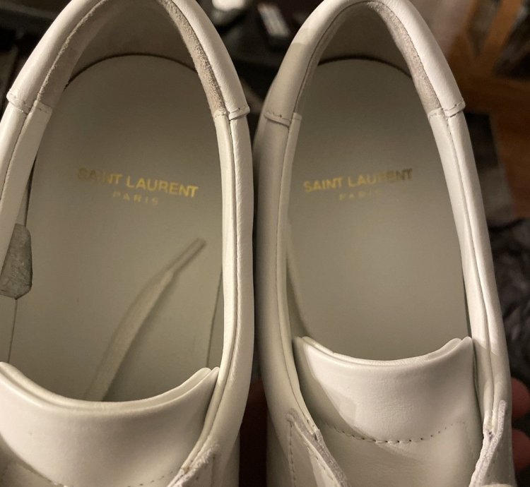 Saint Laurent Andy Optic White