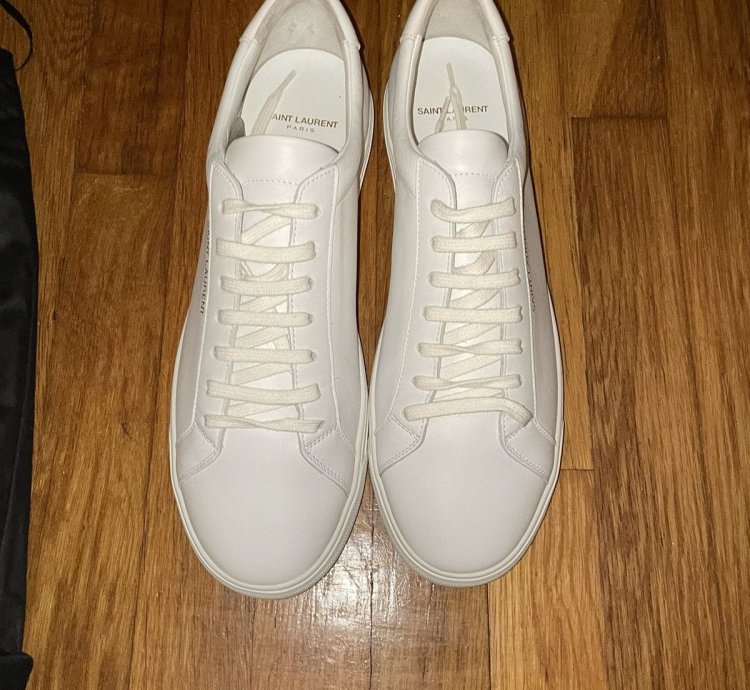 Saint Laurent Andy Optic White