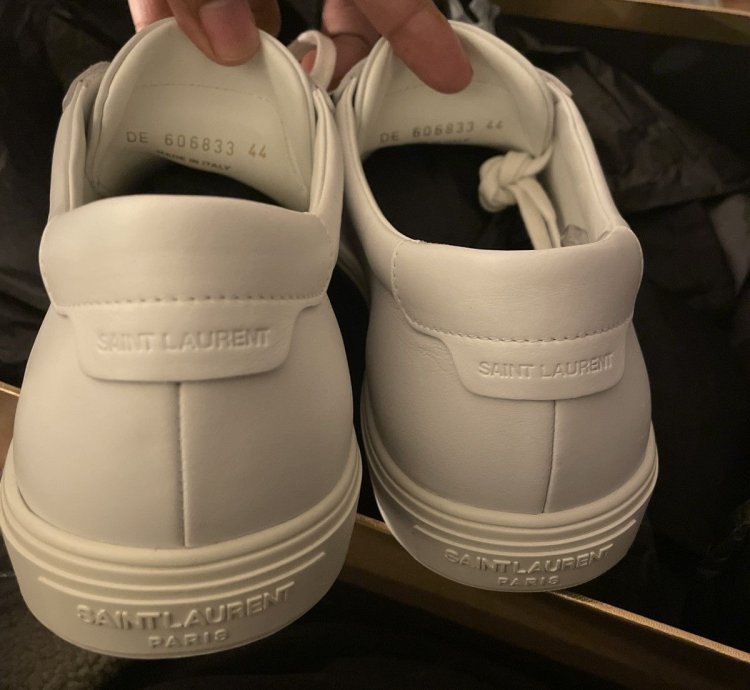 Saint Laurent Andy Optic White