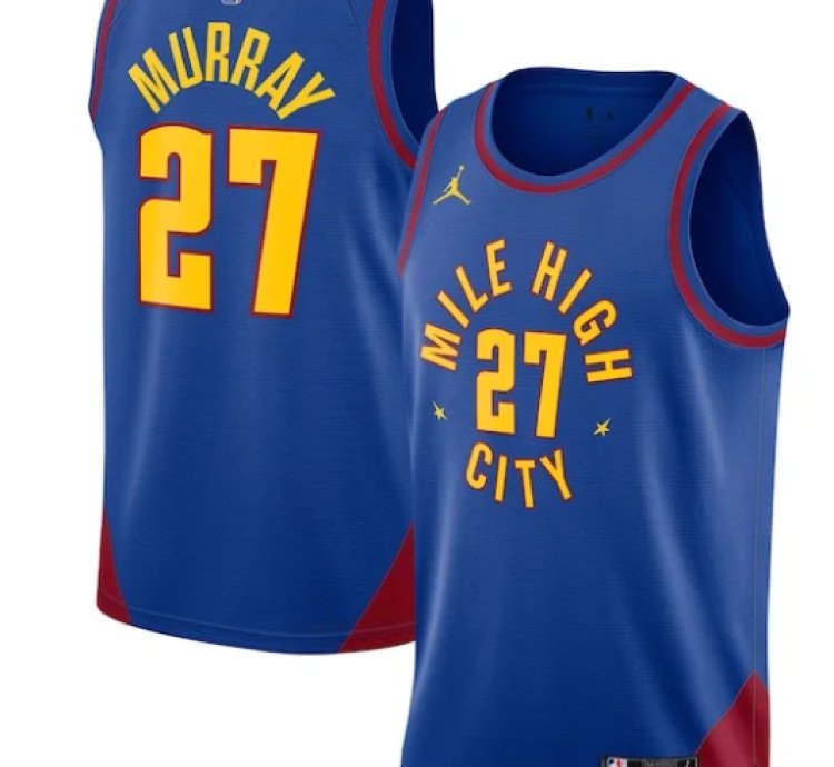 Jamal Murray Denver Nuggets Jordan Brand Unisex Swingman Jersey - Statement Edition - Blue