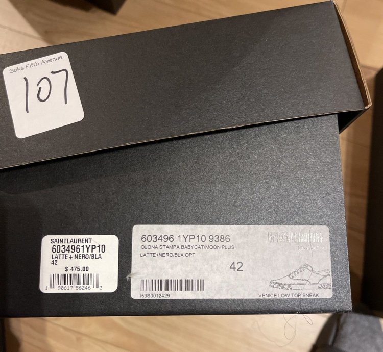 Saint Laurent Baby Cat Sneaker