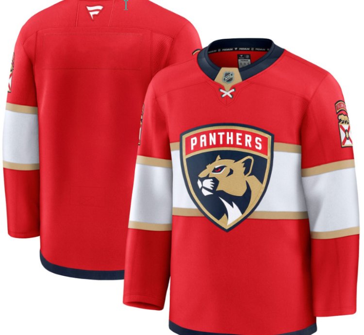 Mens Team Jersey Florida Panthers 2025 Premium All Stitched