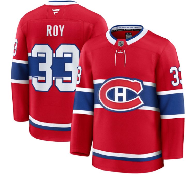 Patrick Roy Jersey 33 Montreal Canadiens Timeless Premium Stitched 2025 Home