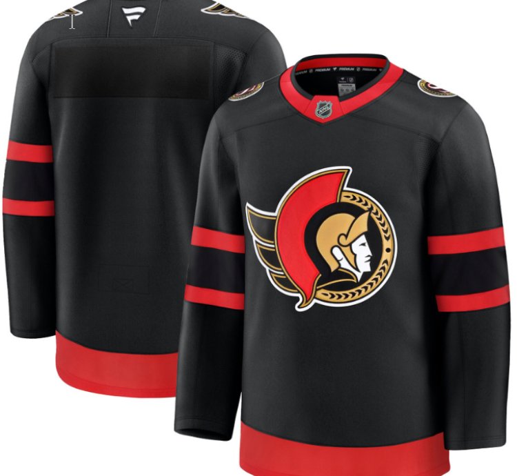 Mens Team Jersey Ottawa Senators 2025 Premium Home All Stitched