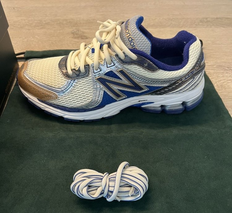price Firm Ald New Balance 860v2 - Blue - Size 9 5
