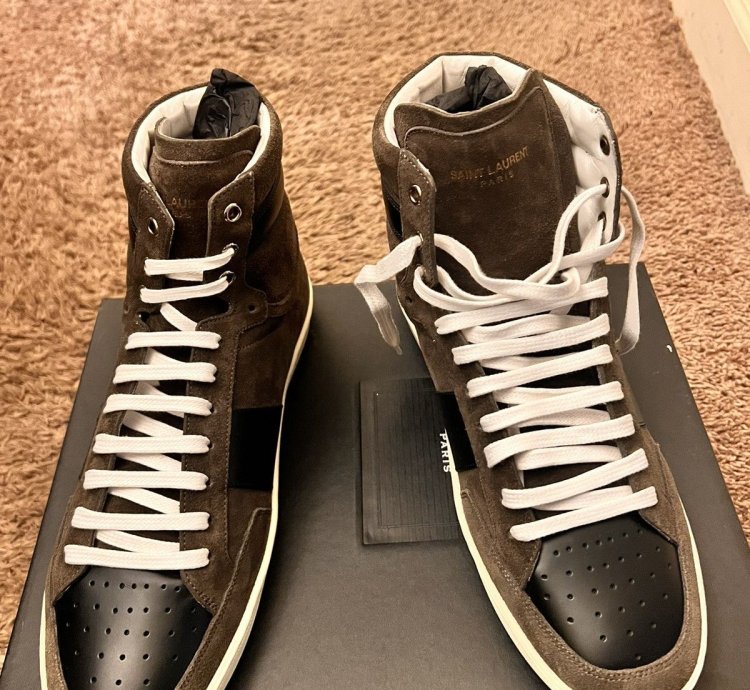 Saint Laurent Court Classic Hi-top