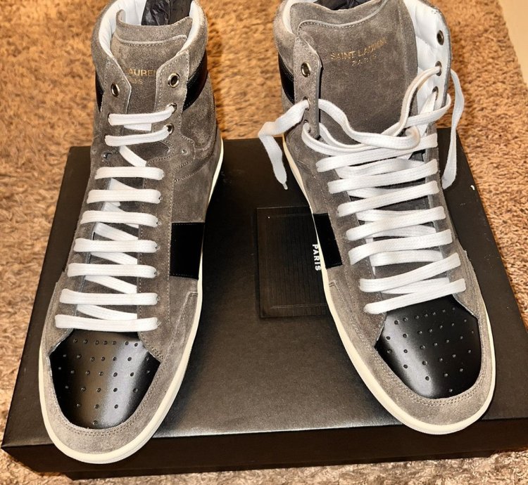Saint Laurent Court Classic Hi-top