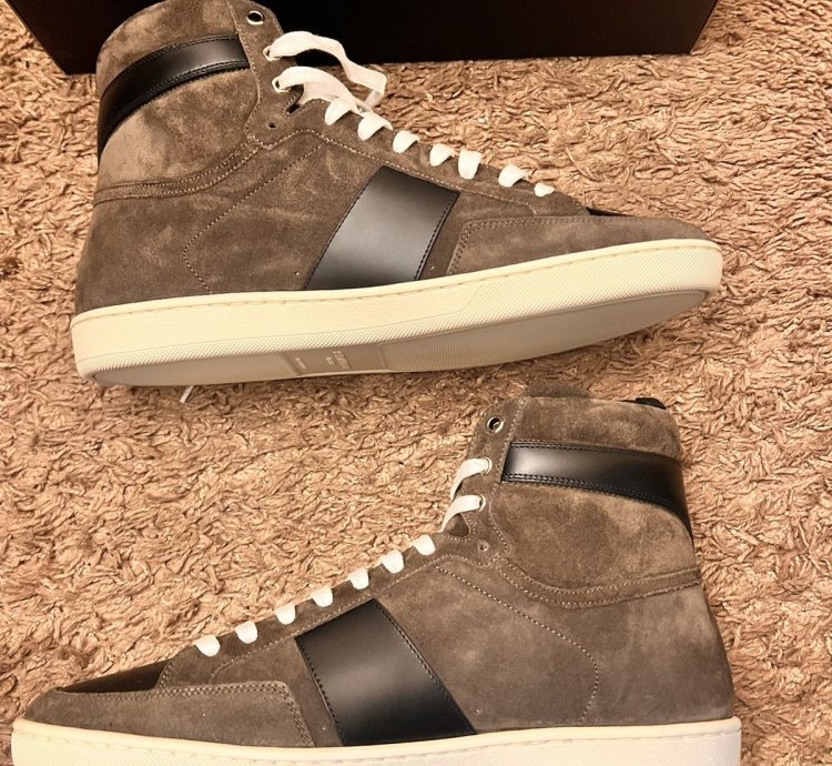 Saint Laurent Court Classic Hi-top
