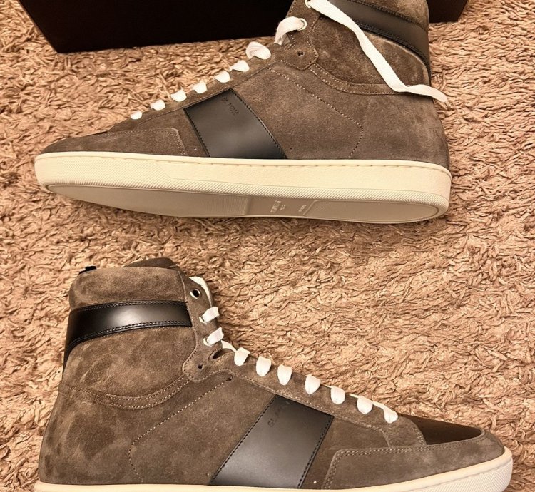 Saint Laurent Court Classic Hi-top