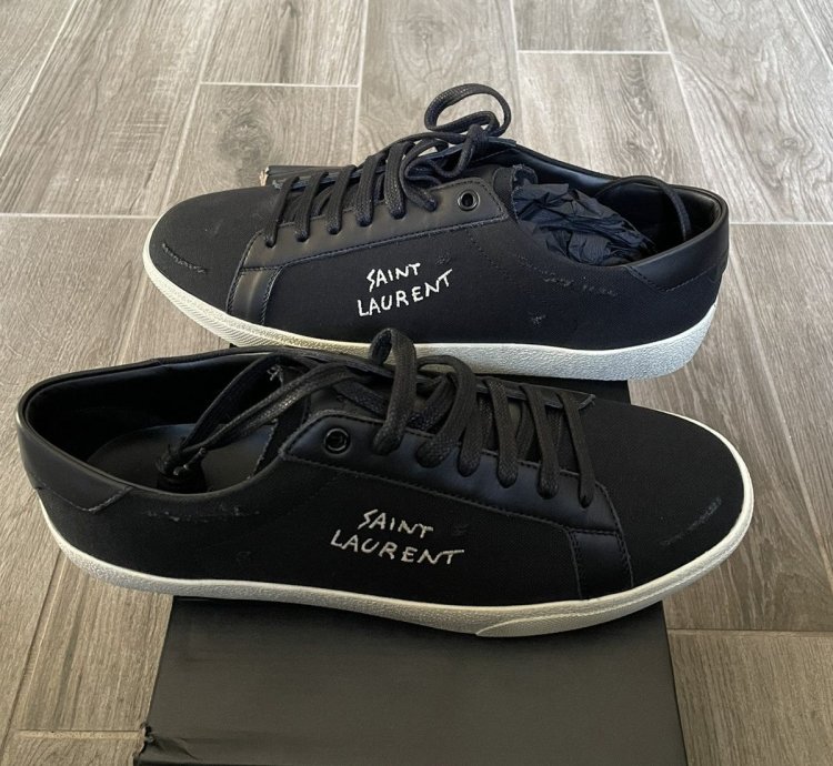 Saint Laurent Court Classic Low Tops