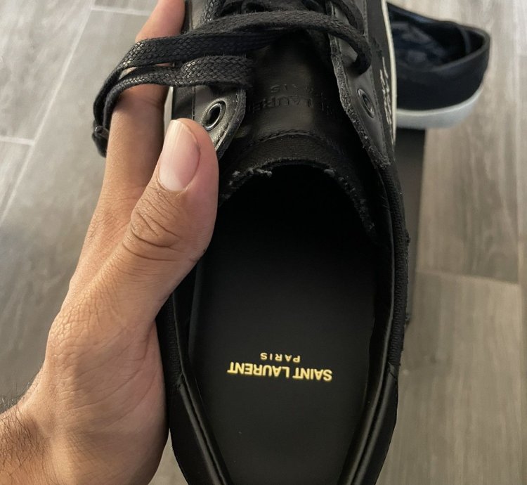 Saint Laurent Court Classic Low Tops