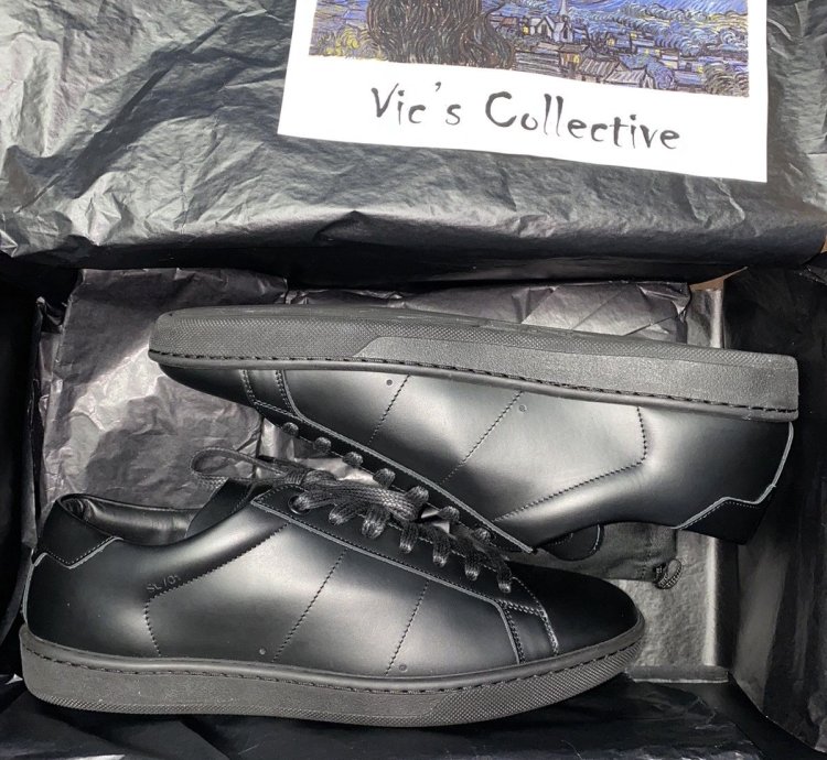 Saint Laurent Court Classic Sl 01 Low Top Sneaker