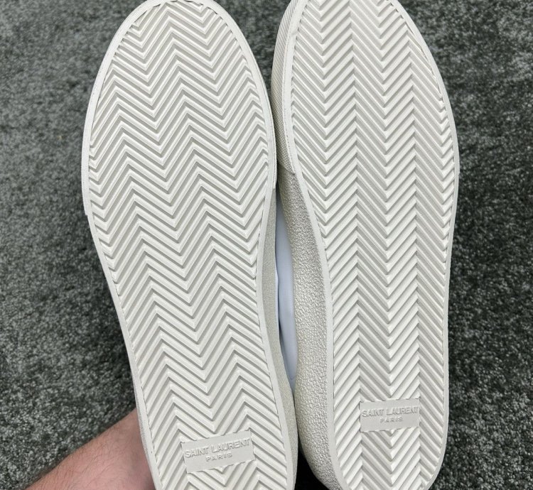 Saint Laurent Court Classic Sl 06 Embroidered Sneakers