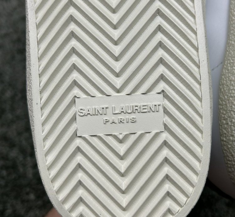 Saint Laurent Court Classic Sl 06 Embroidered Sneakers