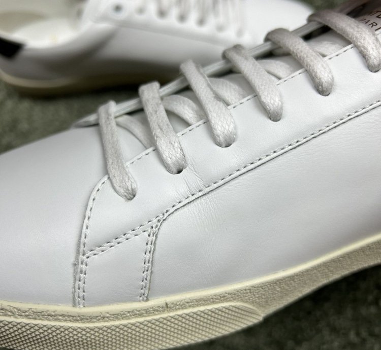 Saint Laurent Court Classic Sl 06 Embroidered Sneakers
