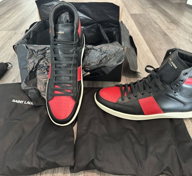Saint Laurent Court Classic Sl 10h Sneakers