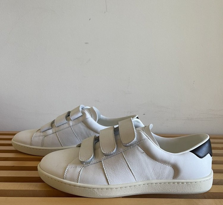 Saint Laurent Court Classic Sneakers Size 40