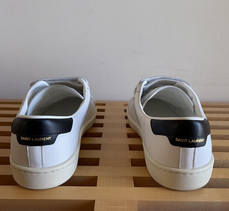 Saint Laurent Court Classic Sneakers Size 40