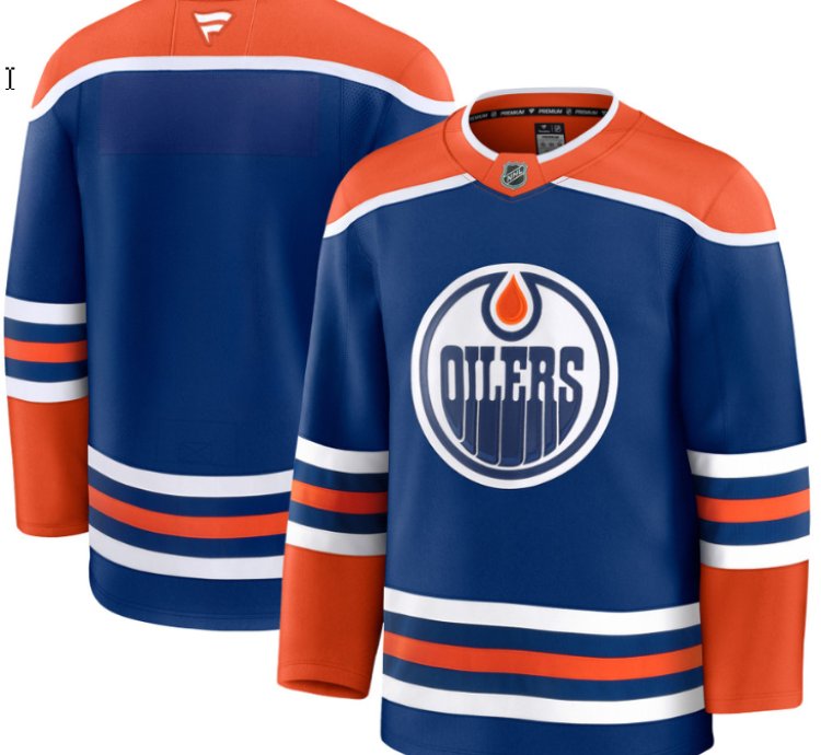 Mens Team Jersey Edmonton Oilers 2025 Premium Home All Stitched