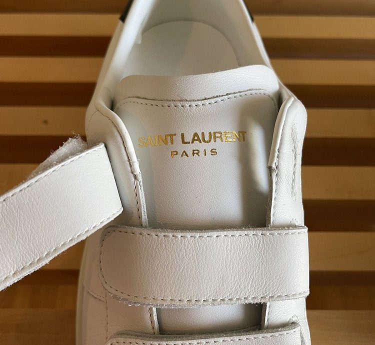 Saint Laurent Court Classic Sneakers Size 40