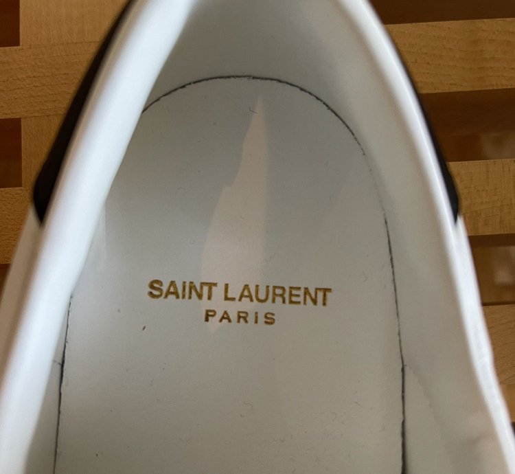 Saint Laurent Court Classic Sneakers Size 40
