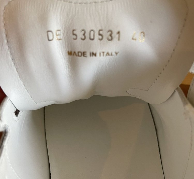 Saint Laurent Court Classic Sneakers Size 40