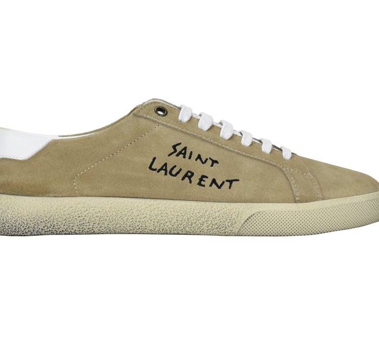 Saint Laurent Court Classic Suede Sl 06 Sneakers