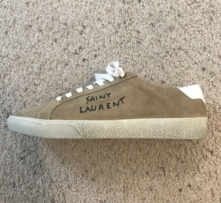 Saint Laurent Court Classic Suede Sl 06 Sneakers