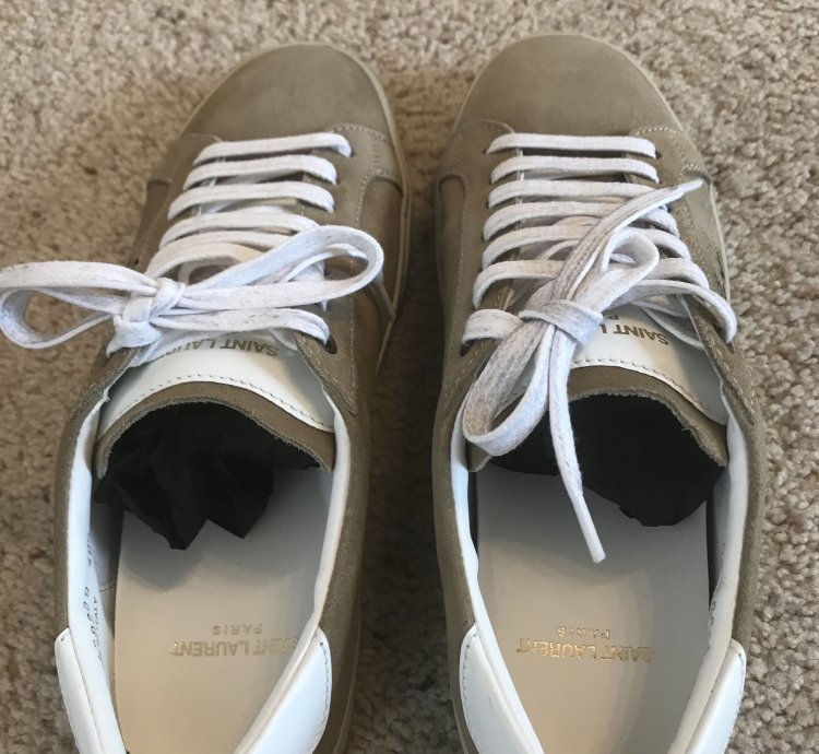 Saint Laurent Court Classic Suede Sl 06 Sneakers