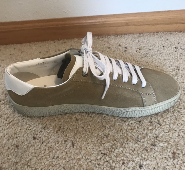 Saint Laurent Court Classic Suede Sl 06 Sneakers