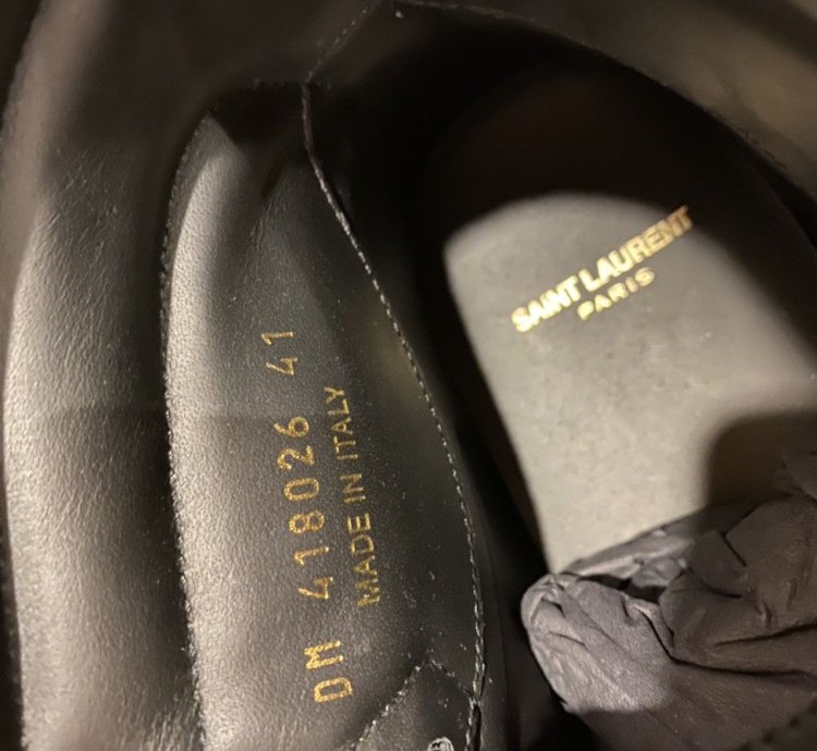 Saint Laurent Crocodile Slp Sneakers