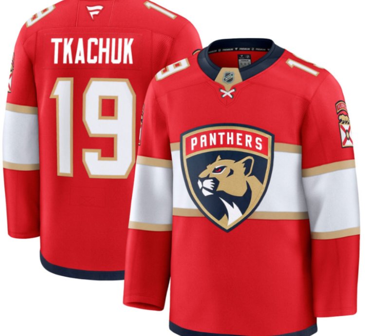 Mens Matthew Tkachuk Jersey 19 Florida Panthers 2025 Premium All Stitched