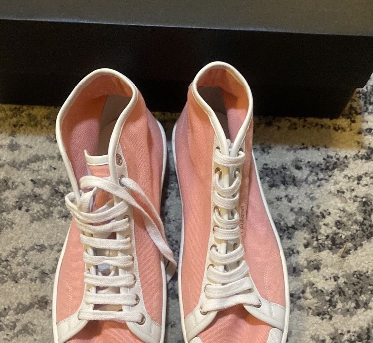Saint Laurent Mid Top Sneaker Size 42