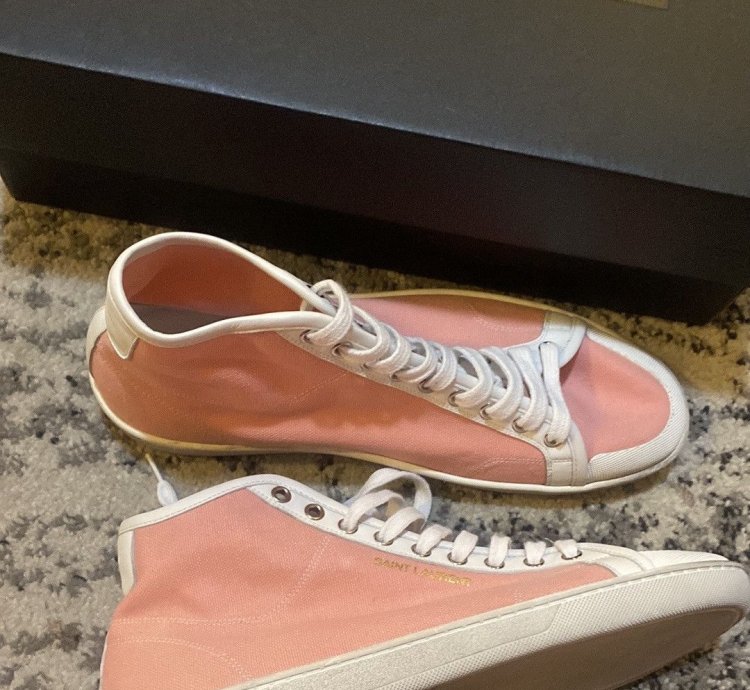 Saint Laurent Mid Top Sneaker Size 42