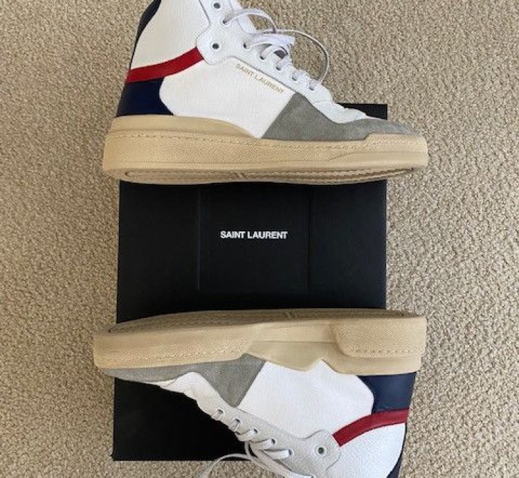 Saint Laurent Mid-top Men High-top Sneaker