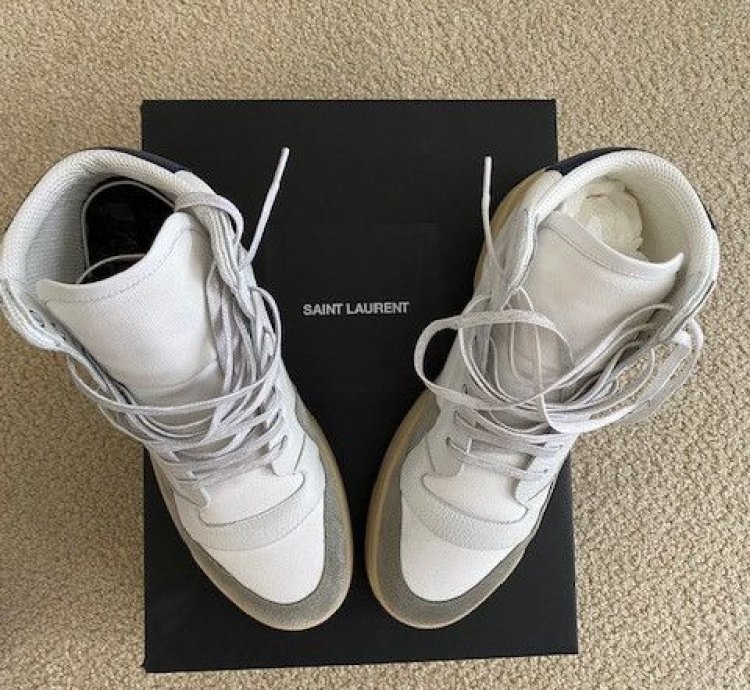 Saint Laurent Mid-top Men High-top Sneaker