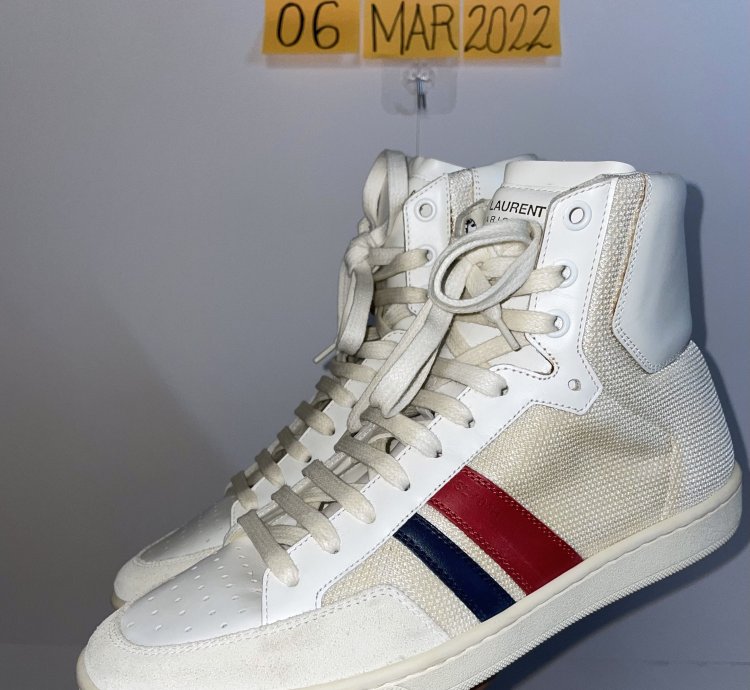 Saint Laurent Paris Aw13 High Top Sneakers 39