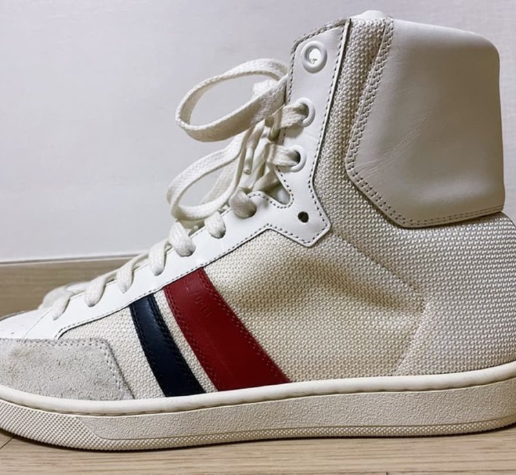 Saint Laurent Paris Aw13 High Top Sneakers 39