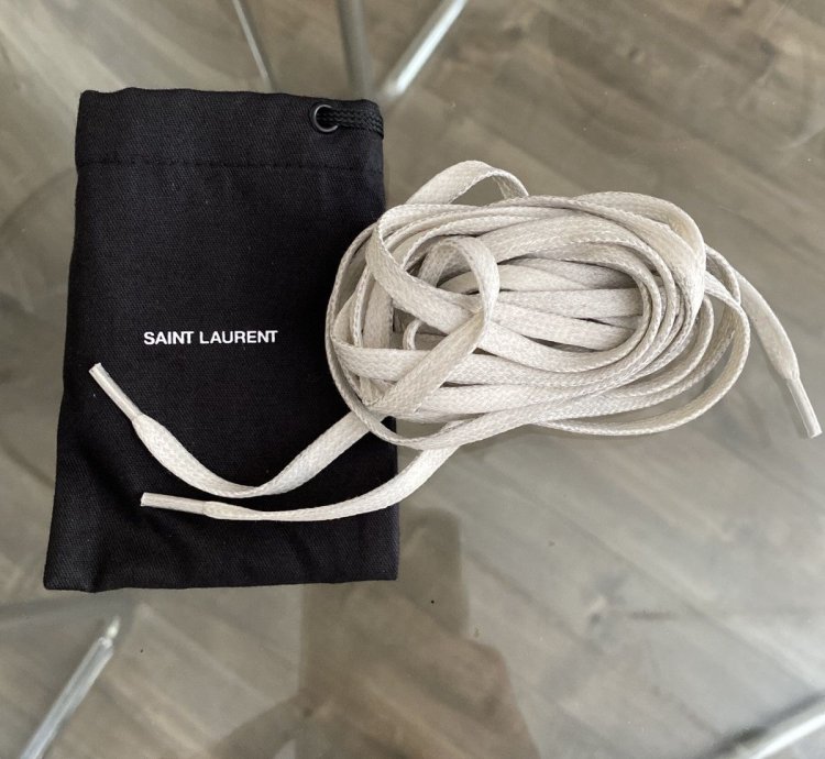 Saint Laurent Paris Bedford Hi Tops Bandana Size 42