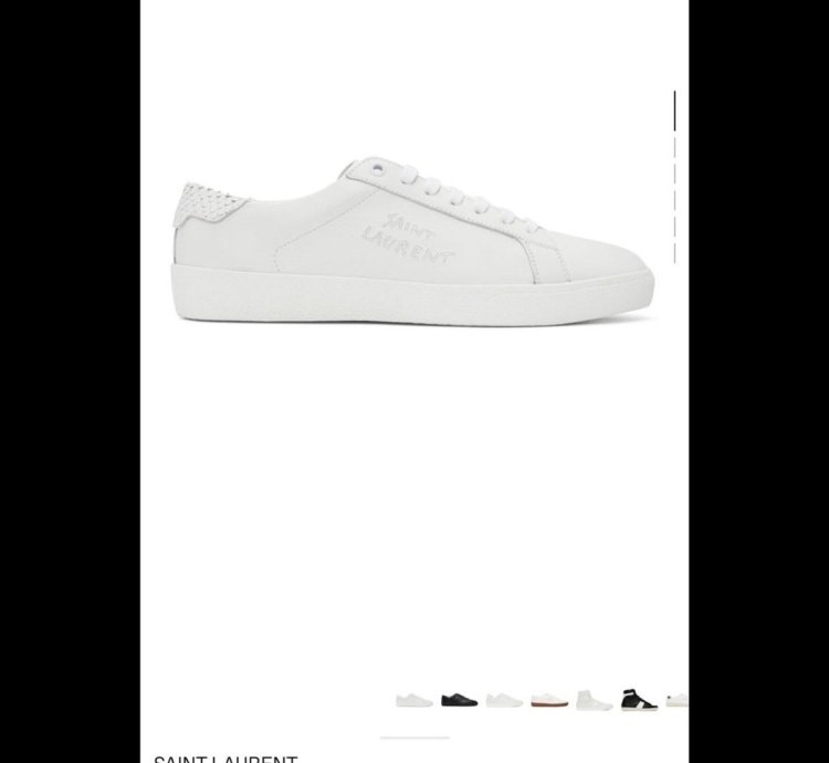 Saint Laurent Paris Court Classic Sl 06 Low