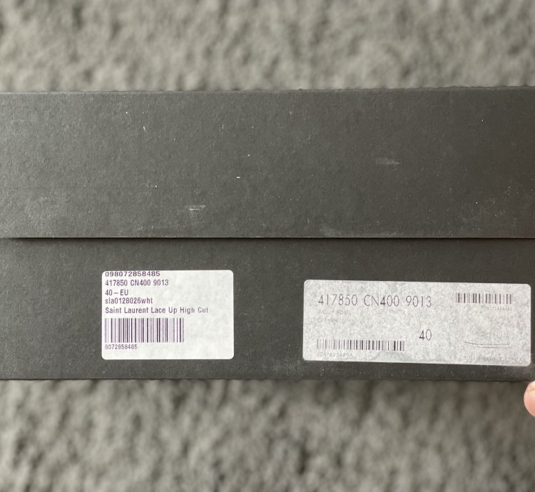 Saint Laurent Paris Sl 01 Hi-top Sneakers