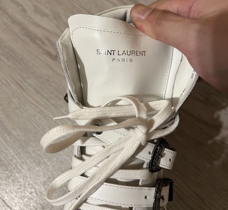 Saint Laurent Paris Ss14 Hedi Slimane Buckle Strap Sneakers
