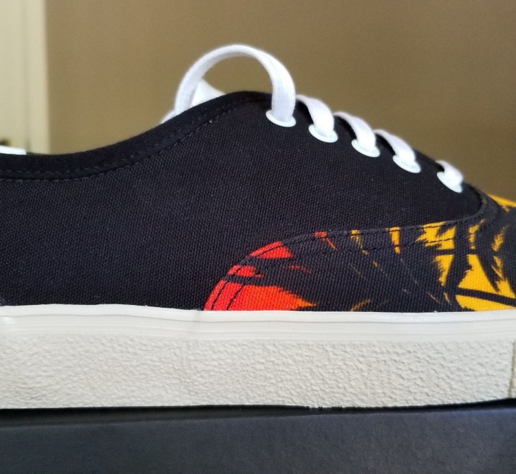 Saint Laurent Paris Sunset Palm Tree Sneakers