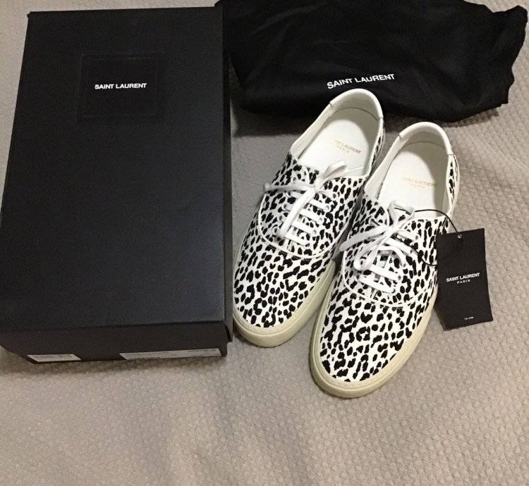 Saint Laurent Paris Venice Babycat Sneakers Eu 45