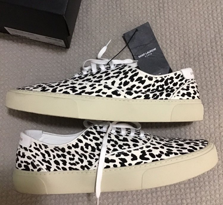 Saint Laurent Paris Venice Babycat Sneakers Eu 45