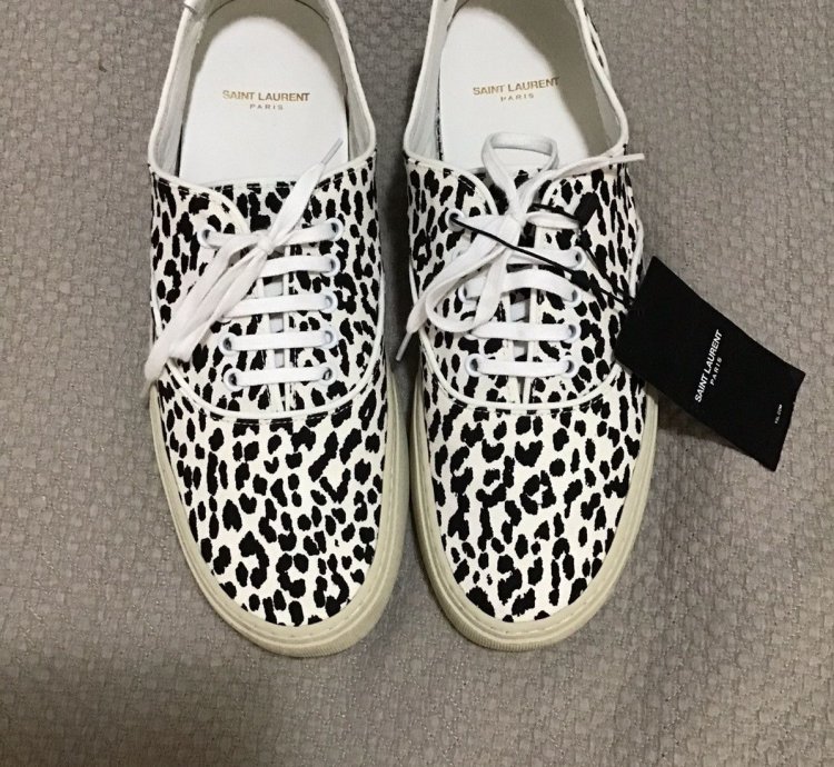 Saint Laurent Paris Venice Babycat Sneakers Eu 45