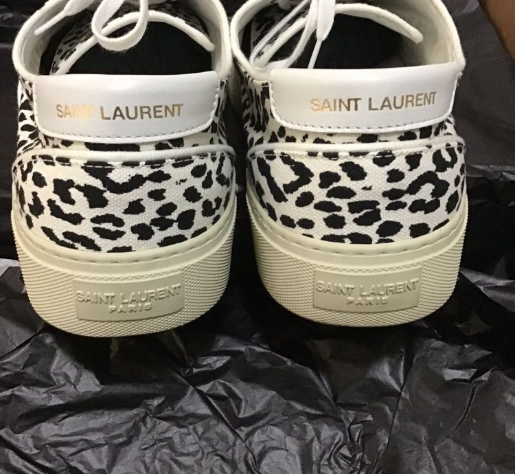 Saint Laurent Paris Venice Babycat Sneakers Eu 45